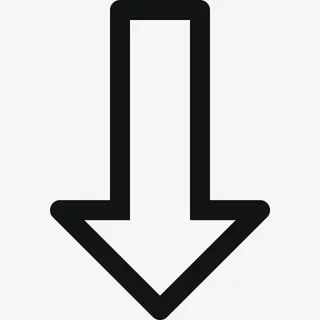 箭头向下箭头边境下来脑卒中脑卒免抠