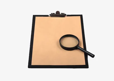 放大镜与板子免抠