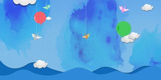 简约卡通背景高清