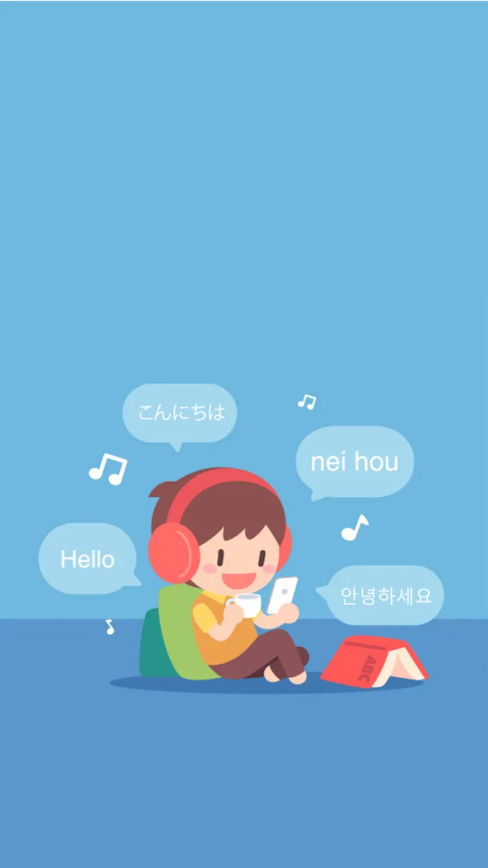 简约卡通背景图高清