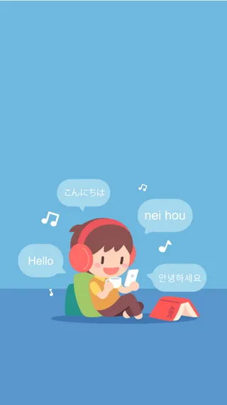 简约卡通背景图高清