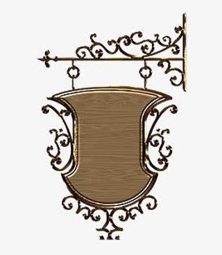 椭圆形木纹纹理边框花纹免抠