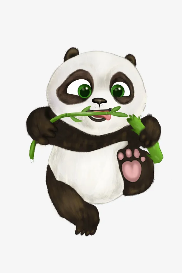 吃柱子的熊猫免抠