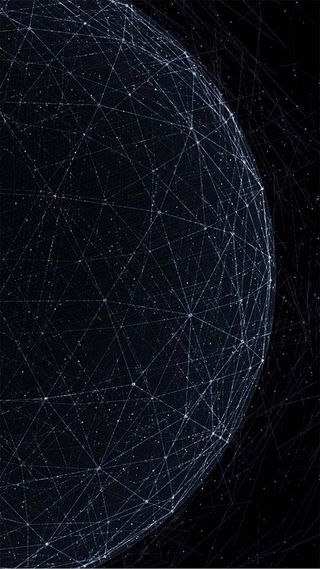 黑色商务几何背景高清