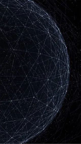 黑色商务几何背景高清