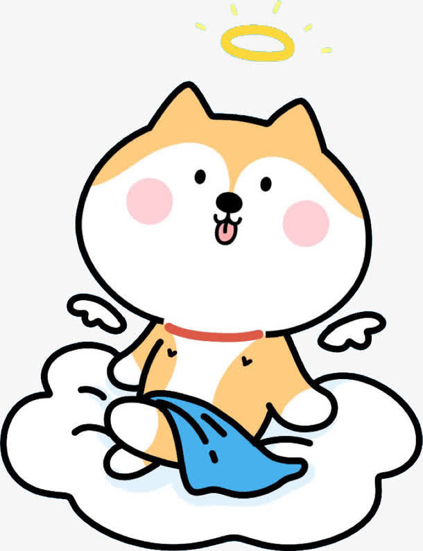 可爱的柴犬免抠