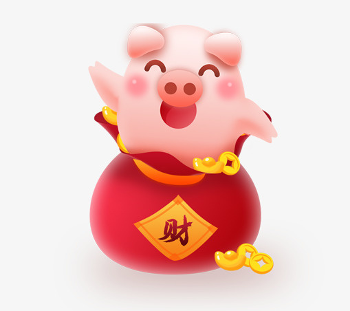 猪年发财红包金子免抠