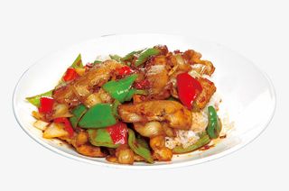 回锅肉盖浇饭免抠