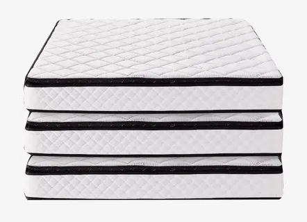 加厚乳胶弹簧床垫免抠