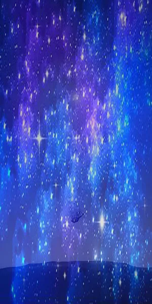 浩瀚星空下才看得出人的渺小免抠