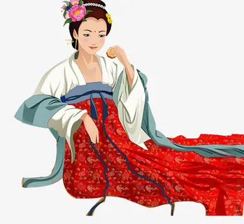 嫦娥吃月饼免抠