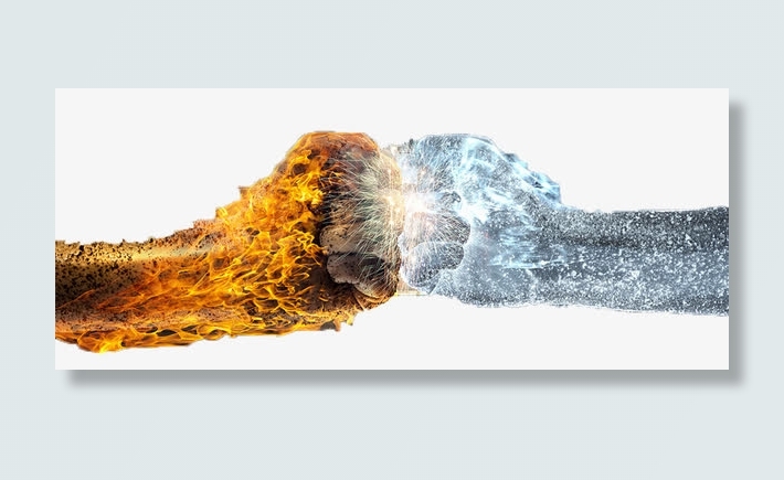 冰火拳头碰撞免抠