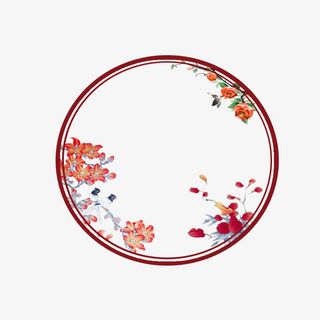 中国风古风圆免抠