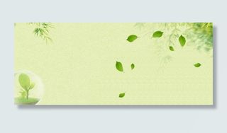 绿叶漂浮背景高清