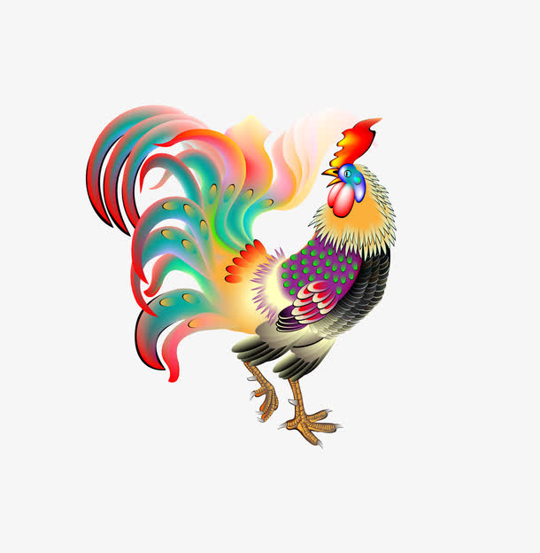 鸡年 公鸡免抠
