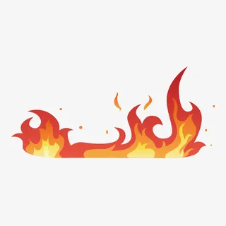 矢量创意火焰免抠