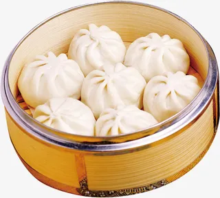 小笼包灌汤包免抠图PNG下载免免抠