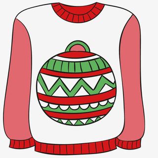 矢量女装秋季针织衫免抠