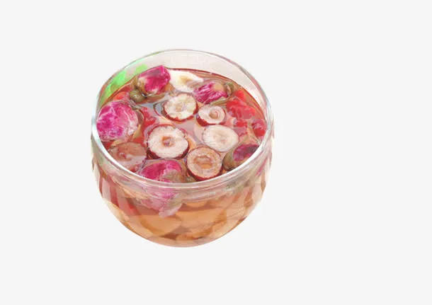 玫瑰桂圆红枣茶免抠