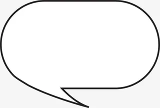 椭圆对话框免抠