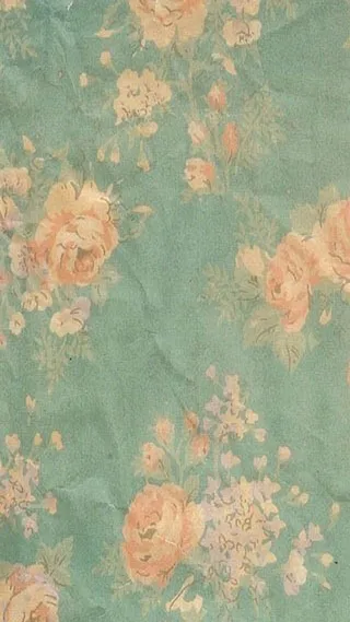 复古碎花H5素材高清