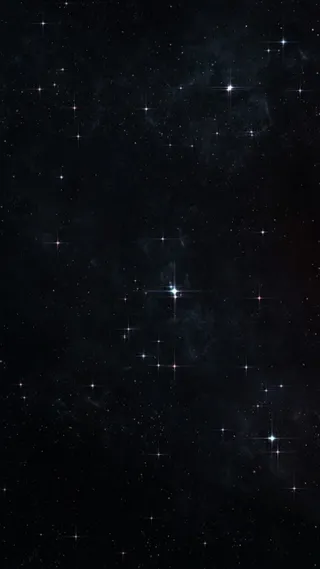 星空简约大气黑色H5背景素材高清