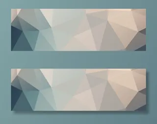 简约几何海报背景免抠