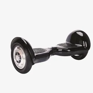 黑色智能电动单轮平衡车免抠