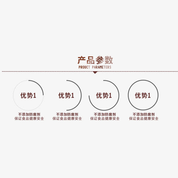 产品参数文案排版免抠