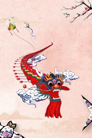 中国风地产背景素材高清