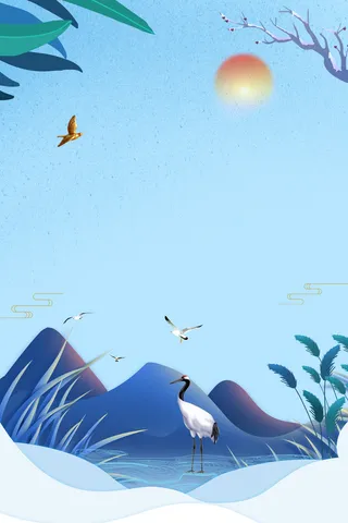 小清新手绘背景图高清