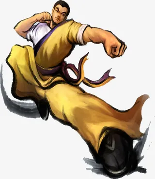 健步如飞武术免抠