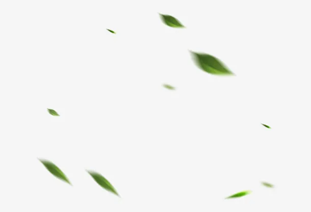 漂浮的茶叶免抠漂浮其他元素