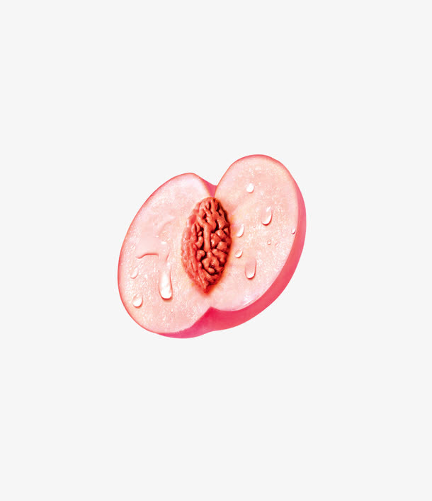红色桃子免抠