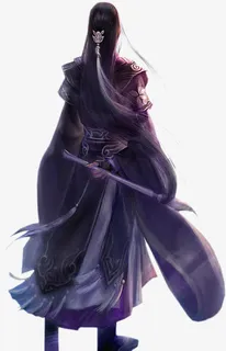 古风立绘毛笔男子免抠