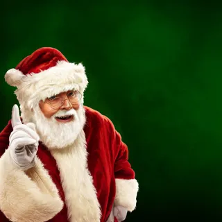 快乐的圣诞老人免抠