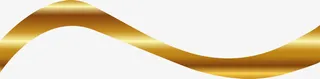 金色闪亮曲线免抠