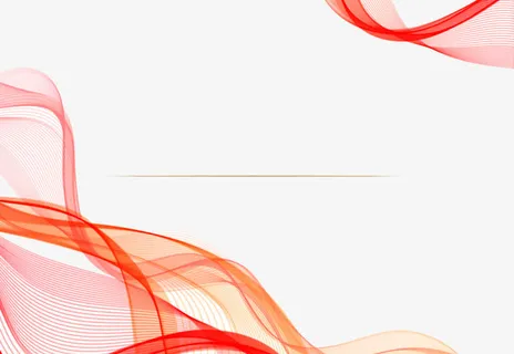 波浪线矩形免抠