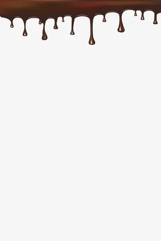 滴落的巧克力滴免抠