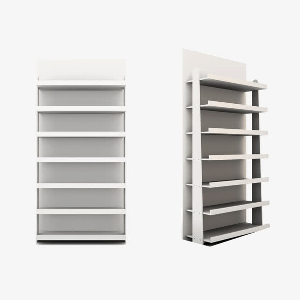 超市陈列柜 室内设计效果图免抠