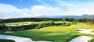 高尔夫球场背景高清