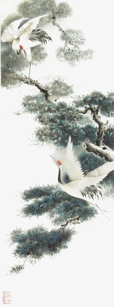 中国国画免抠