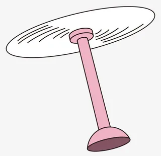 粉色的竹蜻蜓免抠