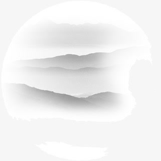 山水风景画免抠