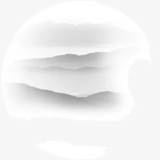 山水风景画免抠