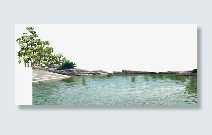 园林山水元素免抠