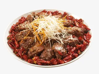 美味香辣泡椒兔头免抠