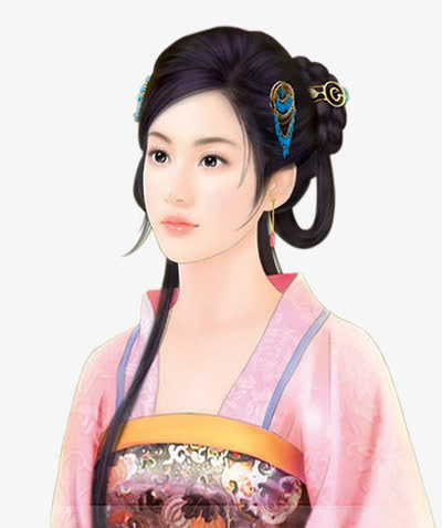 古代美女免抠