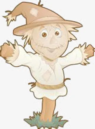 稻草人素材免抠