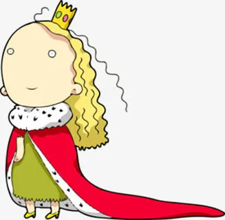 卡通女王皇后人物元素免抠